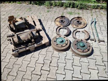 Steyr 180a Halbachsen mit Bremse