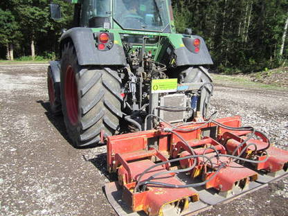 Bild 3:Schotterrasenanlage