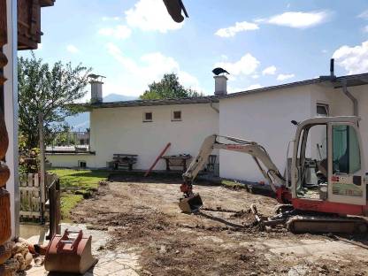 Bild 3:Erdbewegung / Baggerarbeiten / Planie / Aushub / Wegebau