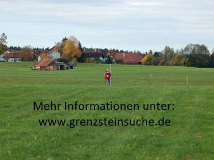 Bild 2:Grenzsteinsuche