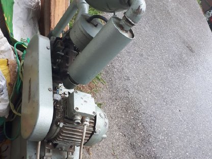 Bild 2:Westfalia Melkmaschinenpumpe