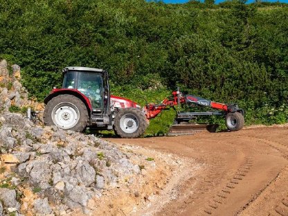 Bild 5:Alm- u. Forstwegsanierung