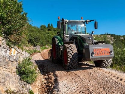 Bild 3:Alm- u. Forstwegsanierung