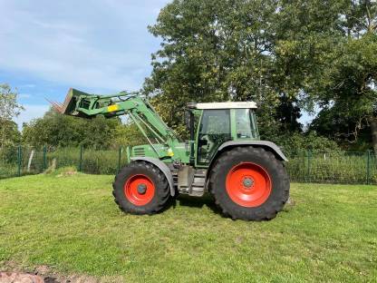 Fendt Favorit 515c Turboshift mit Fendt Frontlader