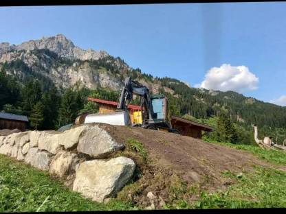 Bild 2:Erdbauarbeiten