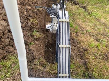 Bild 3:Kleine Baggerarbeiten Erdbewegung