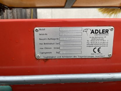 Bild 6:Kehrmaschine Adler