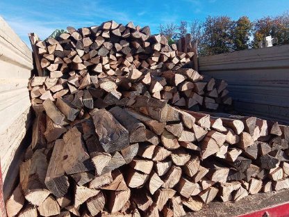 Bild 6:Brennholz Hartholz Buche Rundballen