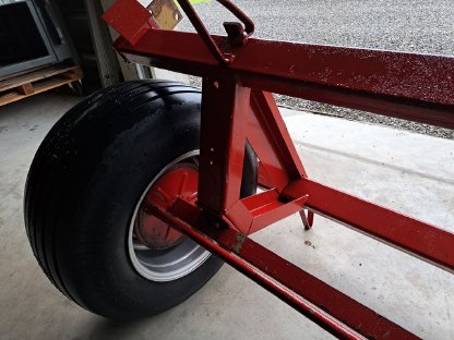 Bild 5:Räder von Pöttinger Erntewagen II