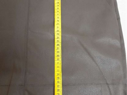 Bild 5:Damen Only Kunstlederrock, Gr. 46