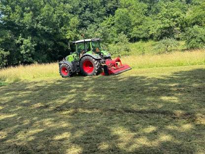 Bild 4:Mulchen/Schlägeln