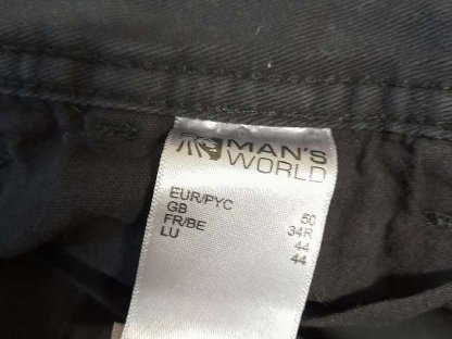 Bild 4:Herren Man's World Cargohose, Gr. 50, schwarz