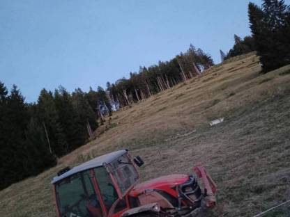 Bild 5:Mulcher Mulcharbeiten