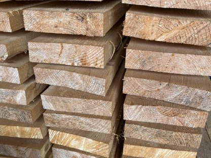 Bild 2:Fichte Pfosten Länge 5 m