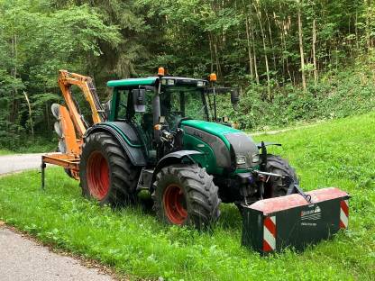 Auslegemulchen, Lichtraumfreischnitt, Güterwegpflege