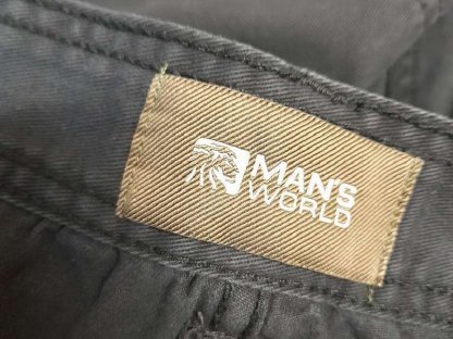 Bild 3:Herren Man's World Cargohose, Gr. 50, schwarz