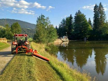 Bild 4:Mulcher Mulcharbeiten