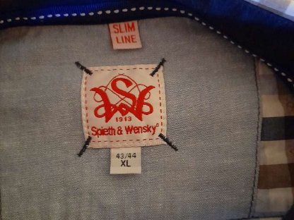 Bild 3:Spieth & Wensky Trachtenhemd - Slim Line - Gr. XL