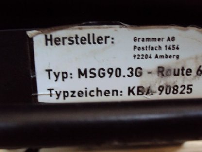 Bild 5:Grammer LKW Sitz MSG90.3 G Li