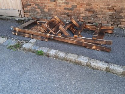 Bild 4:Ansitzleitern