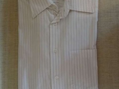 Bild 3:Tom Tailor Hemd weiß/grau gestreift Gr. M