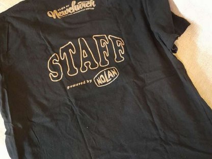 Bild 2:Herren Motorrad Print-Fan-Shirt Gr. XL