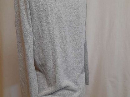 Bild 2:Damen Cecil Print Shirt, Gr. XS, grau, langarm