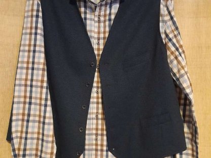 Bild 4:Walbusch Gilet Weste Gr. 27 blau