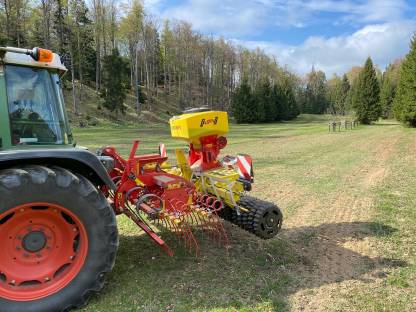 Bild 2:Neuanlage und Nachsaat von Grünland