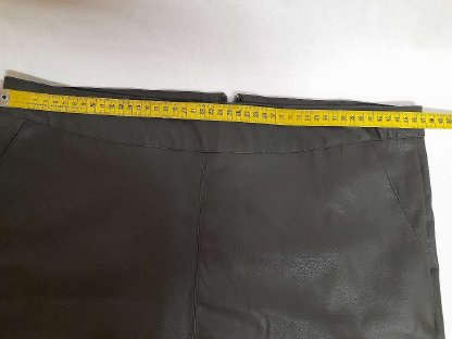 Bild 4:Damen Only Kunstlederrock, Gr. 46