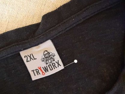 Bild 3:Herren Motorrad Print-Fan-Shirt Gr. XL