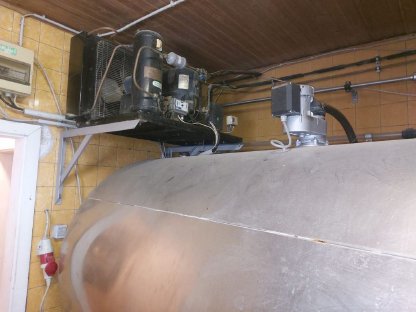 Bild 5:5er Tandem Melkstand inkl. Kühltank