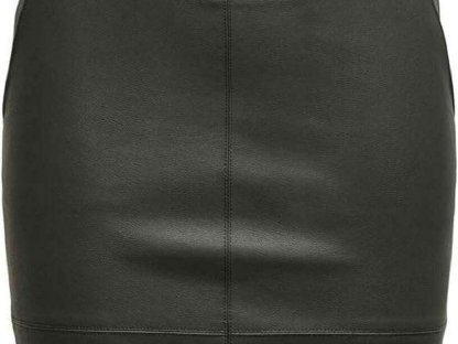Bild 3:Damen Only Kunstlederrock, Gr. 46