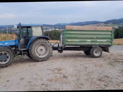 Bild 2:Ich helfe gerne bei der Silomaisernte mit