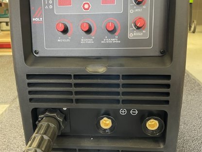 Bild 3:Schutzgasschweißgerät Aktion