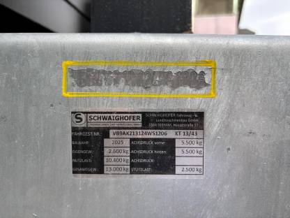 Bild 5:SCHWAIGHOFER Tandemkipper TD13/43 25 km/h