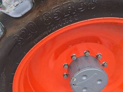 Bild 2:Fendt 722 Kulturräder 380/90 R50, 320/85 R38