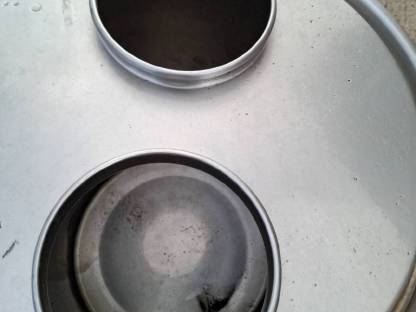 Bild 4:Milchtank mit Transportwagen