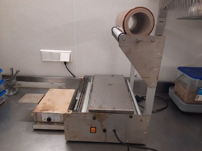 Bild 3:Folienverpackungsmaschine