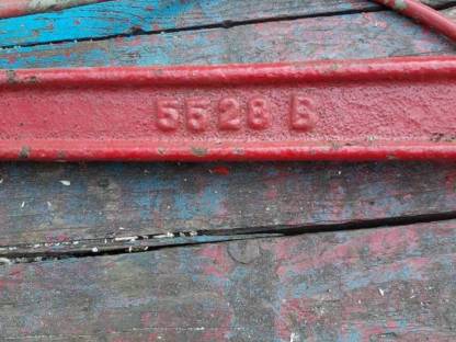 Bild 4:Bedienhebel Köla Ladewagen