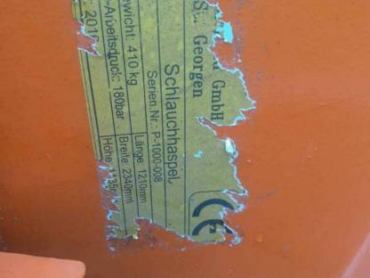 Bild 5:Perwolf Schlauchhaspel Gülleverteilung Pendelverteiler