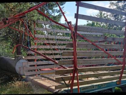 Bild 5:Steyr Hamster 17 Ladewagen