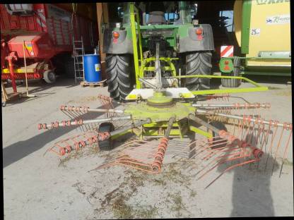 Bild 4:Claas Liner 390S Schwader