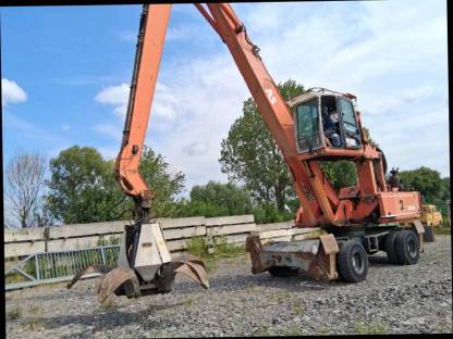 Bild 3:Atlas 1804 Umschlagbagger Schrottgreifer