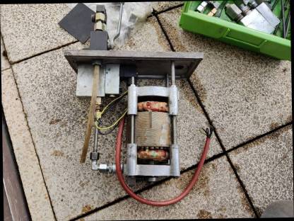 Bild 4:Hydraulikaggregat Mostpresse Obstpresse