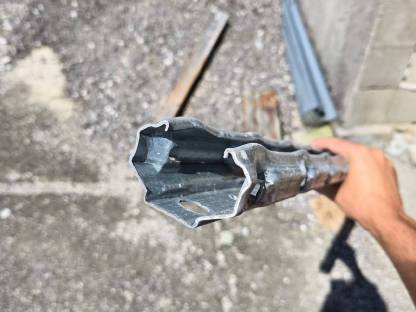 Bild 3:Zaunpfahl 2,2 m