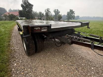 Lkw Container Anhänger Ballen Wagen Traktor Anhänger