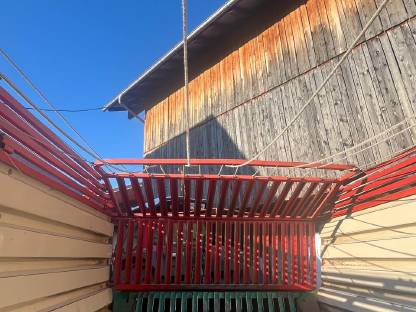 Bild 7:Steyr Hamster 8023 KS Ladewagen