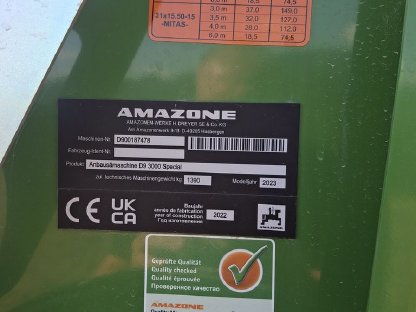 Bild 2:Sämaschine Amazone D9 3000 Spezial