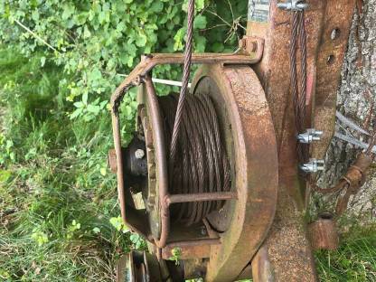 Bild 4:Seilwinde für Traktor